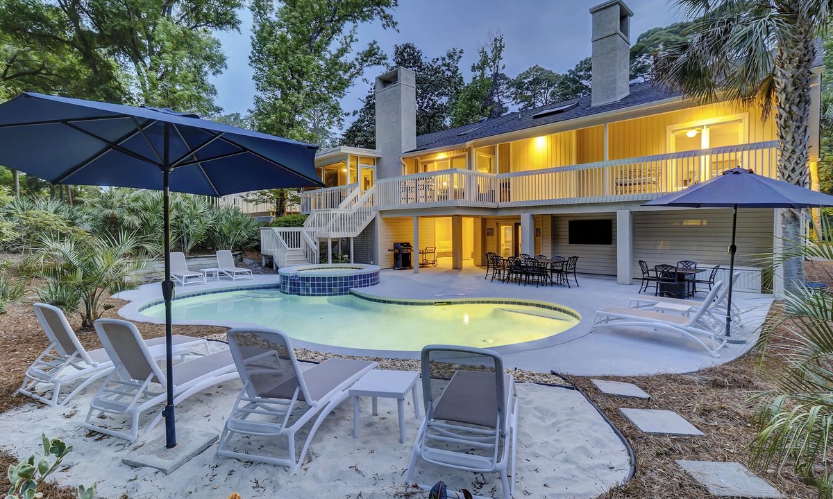Palmetto Dunes House | 3rd Row Ocean - Beautiful Five Bedroom Palmetto Dunes Home w/a Private Pool!