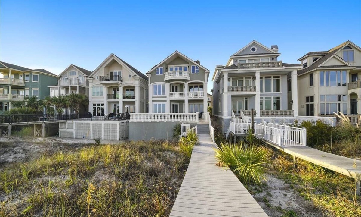 Palmetto Dunes House | 6 Collier Beach, Oceanfront, Large Pool, Elevator, Free Golf