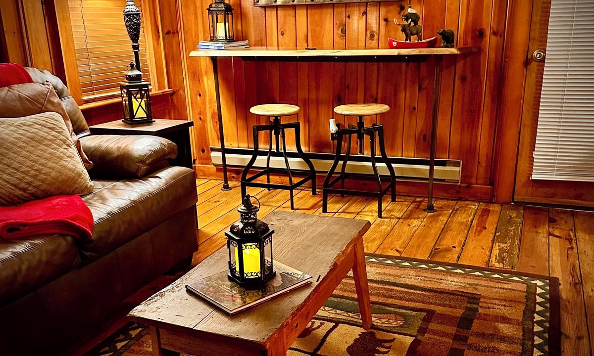 Twinbrook Cabin | A Cozy Creekside Cabin Hideaway for Two — Fireplace, Hot Tub & Quiet Woods