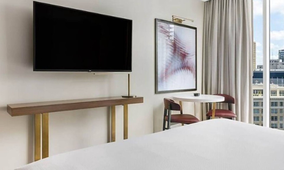 Peachtree Center Apartment | Cozy 1bd/1bth suite w/views of Atlanta; walk to 2026 FIFA World Cup matches.