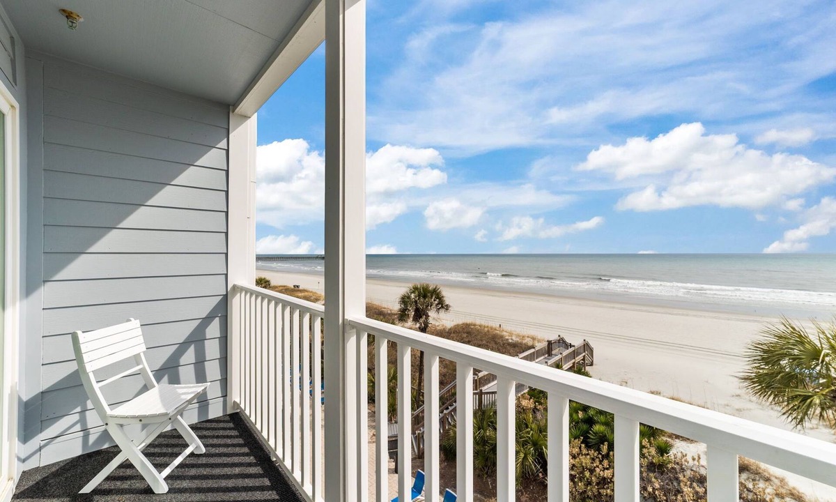 Myrtle Beach Condo | DISCOUNTED Sept 9th-12th Still Available! Oceanfront Condo STEPS FROM BEACH!