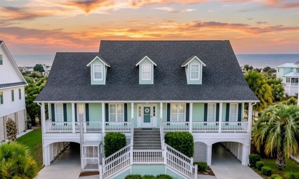 Beachwalk House | Family-Friendly 7BR Home on Gated Island - 200 Yds to Calm Beach - EV Charger