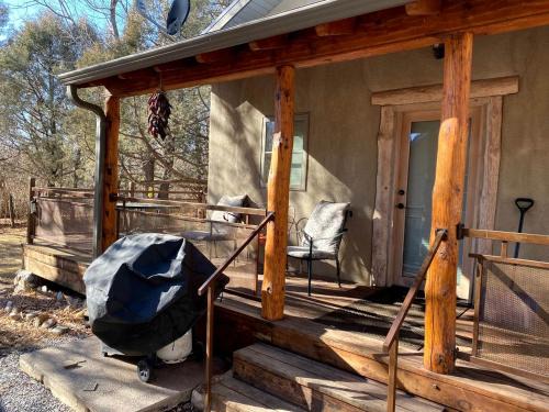 Pecos House | Glamp by the River: Unforgettable Getaway in New Mexico's Scenic Wilderness