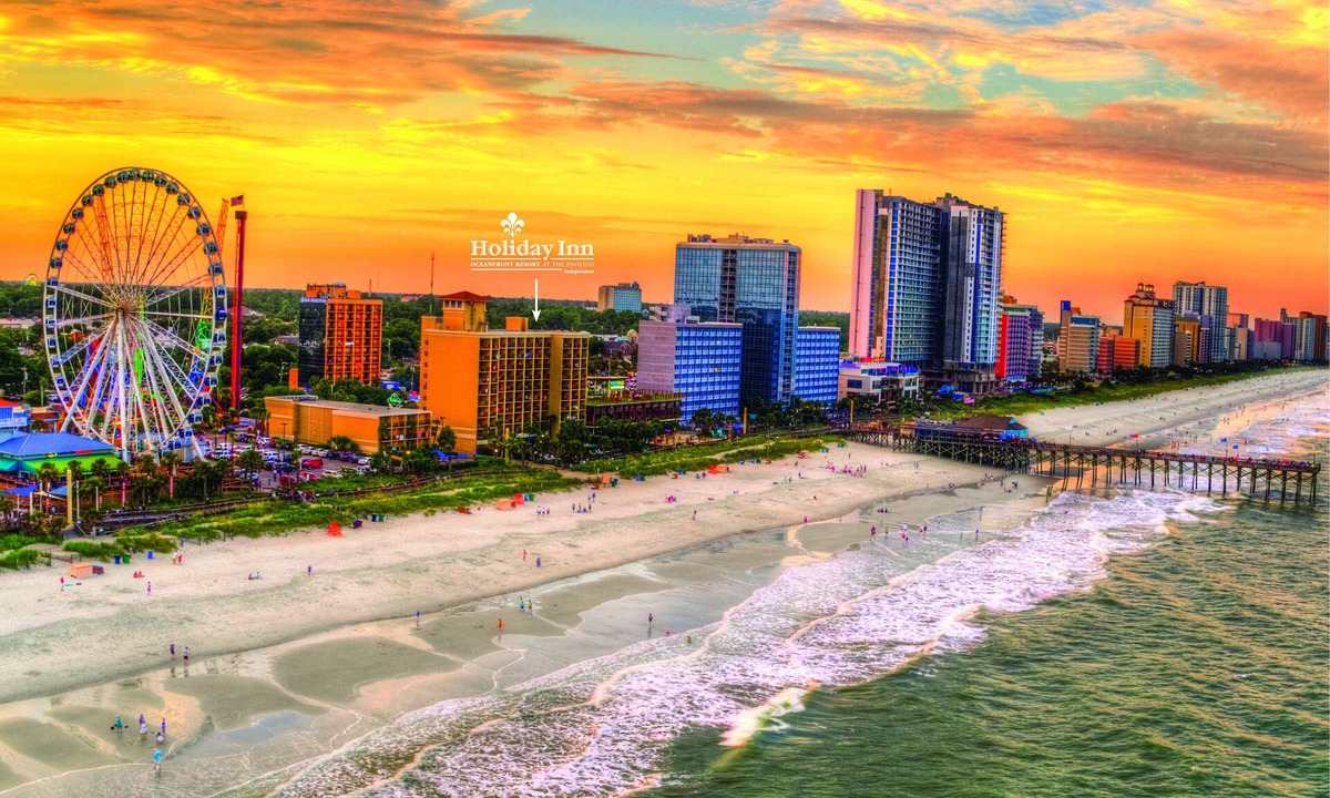 Myrtle Beach Resort | Holiday Pavilion Resort on the Boardwalk - Access to ALL AMENITIES!