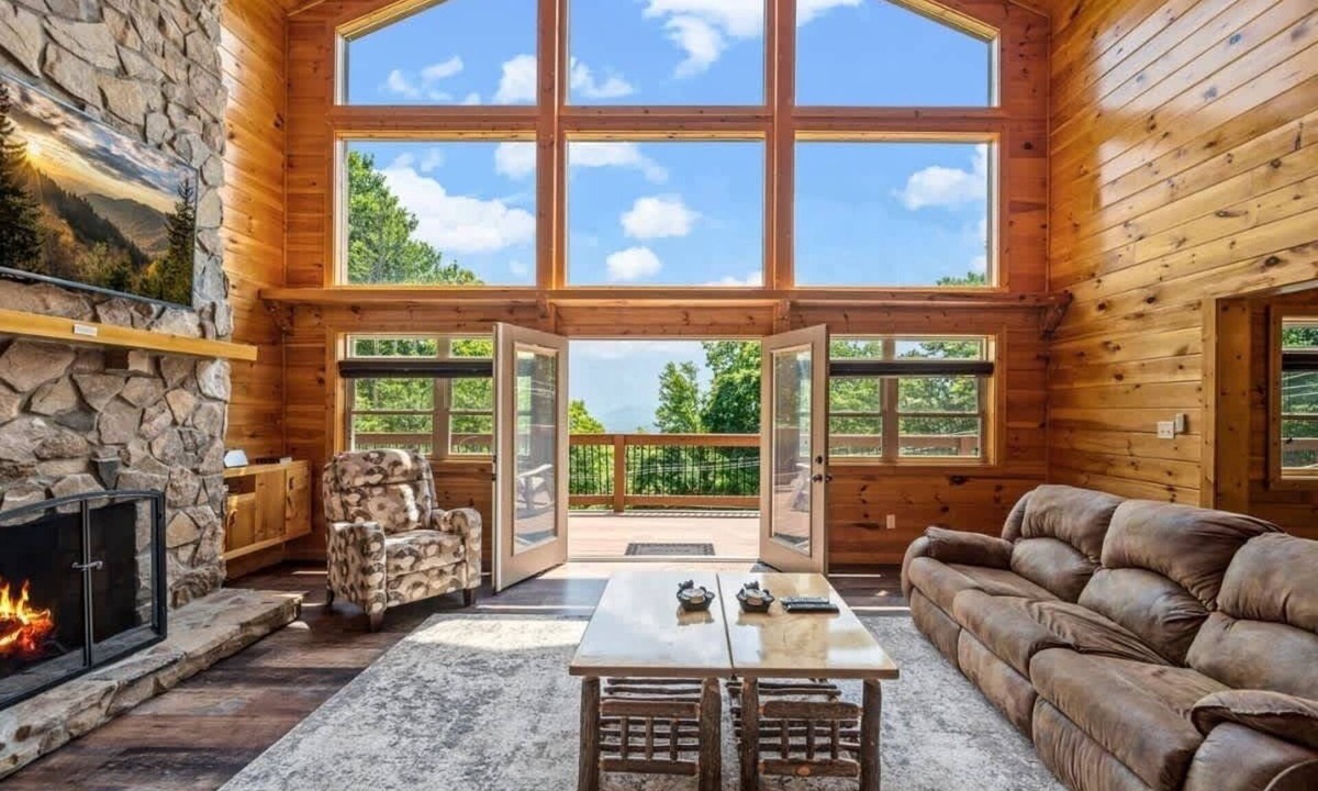 Chalet Village Cabin | Hot Tub » Theater » Pool Table » 3 King Suites