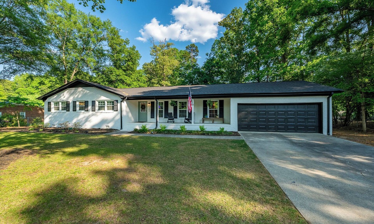 Simpsonville House | Lights, camera… vacation! Your blockbuster stay awaits in downtown Simpsonville.