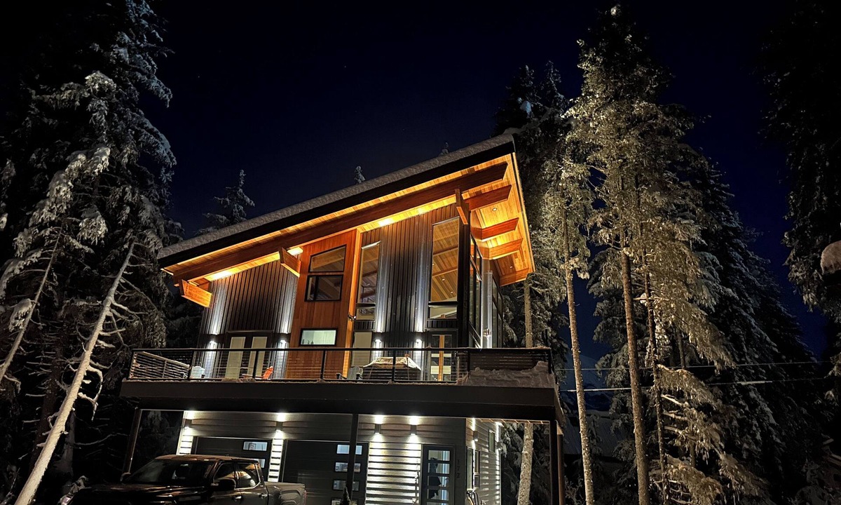 Alyeska House | Luxurious Orca Mountain Chalet - Nestled in Towering Trees with a Private Creek!