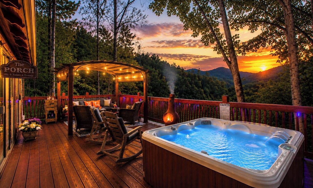 Almond Cabin | Mountain Views | Hot Tub | Family Cabin