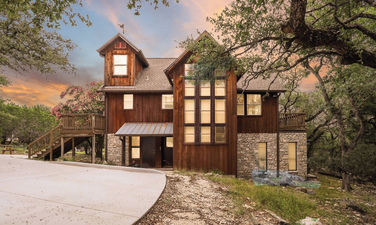 Spring Branch House | New! Hill Country Lake Cabin & Private Oasis!