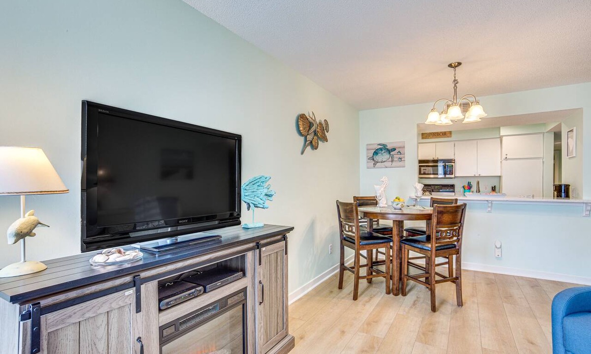 Oceanmarsh Subdivision Condo | New Screened Deck With Views To The Ocean