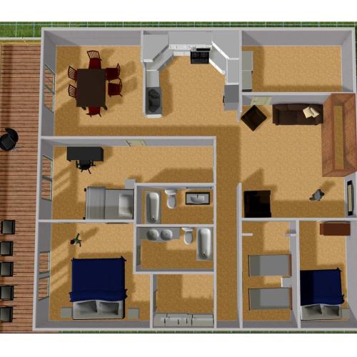 Rabbit Creek Apartment | Newly Remodeled spacious units, minutes from mountains, inlet, downtown and airport