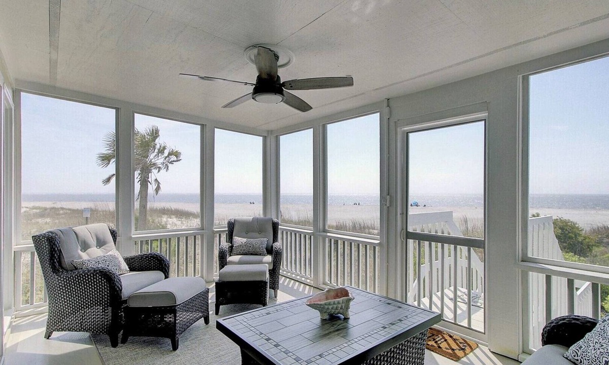 Isle of Palms Villa | Ocean 180 | True Oceanfront End Unit with 180° Views in Wild Dunes