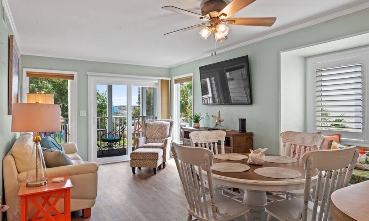 Myrtle Beach Condo | Pelicans Landing 118 3 bedroom with a 5 minute walk to the beach. "Free Daily Ac