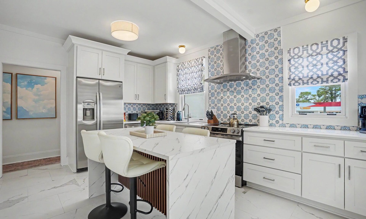 Savannah Beach House | Private Luxury Estate Steps to the Beach | Heated Pool Access