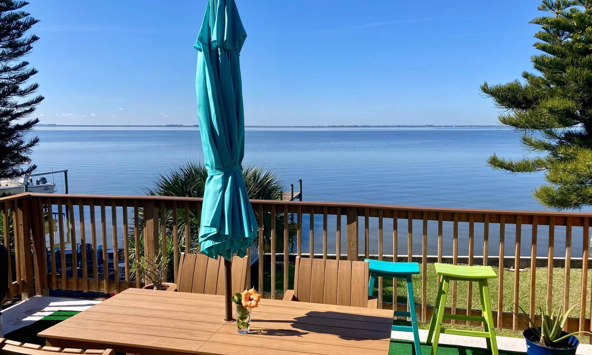 Crescent Beach Apartment | Riverfront*Shared Pool*3-Minute Walk to Beach (201)