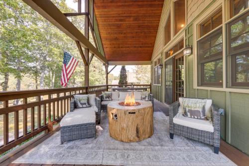 Cullowhee House | Scenic Mtn & Fairway Views: Cozy Cashiers Getaway