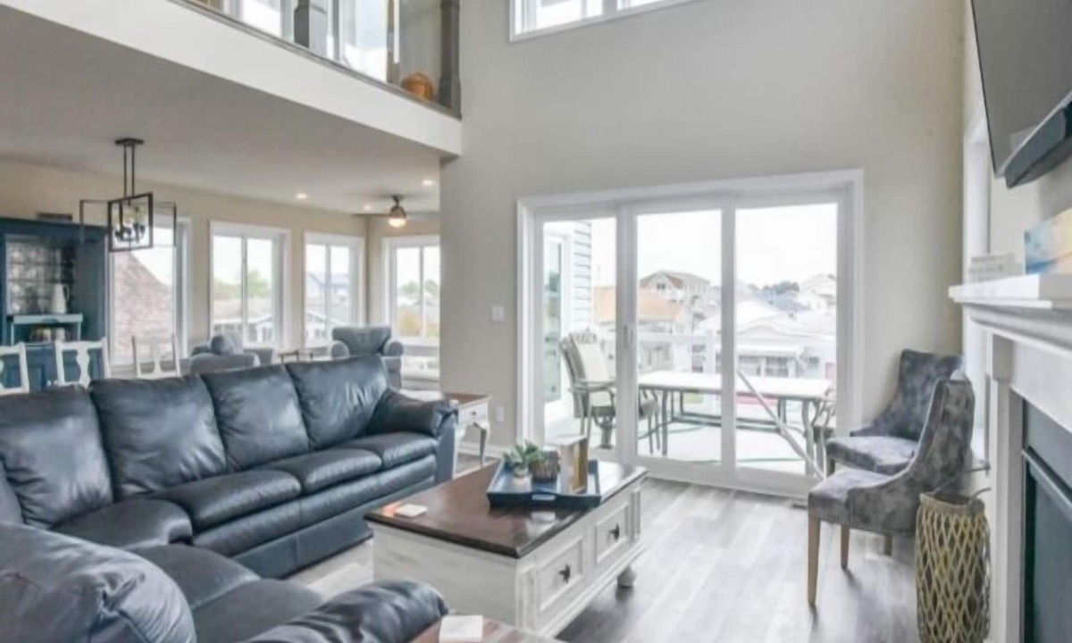 Selbyville House | Seas The Day says it all. 4 BR house on the canal!