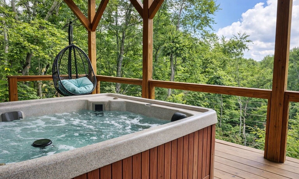 Black Mountain Cabin | Secluded Log Cabin w/Stunning Mountain Views, Hot Tub, Cold Plunge, Fire Pit