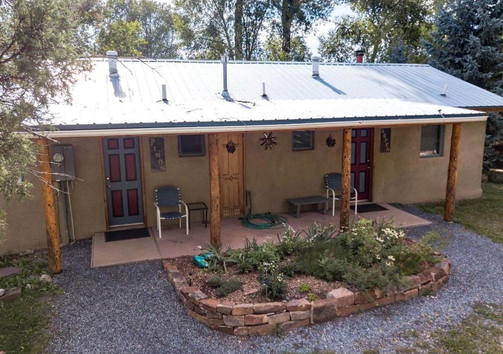 Pecos House | Serenity by the River: Romantic Cabin with Fireplace in San Miguel County, New Mexico