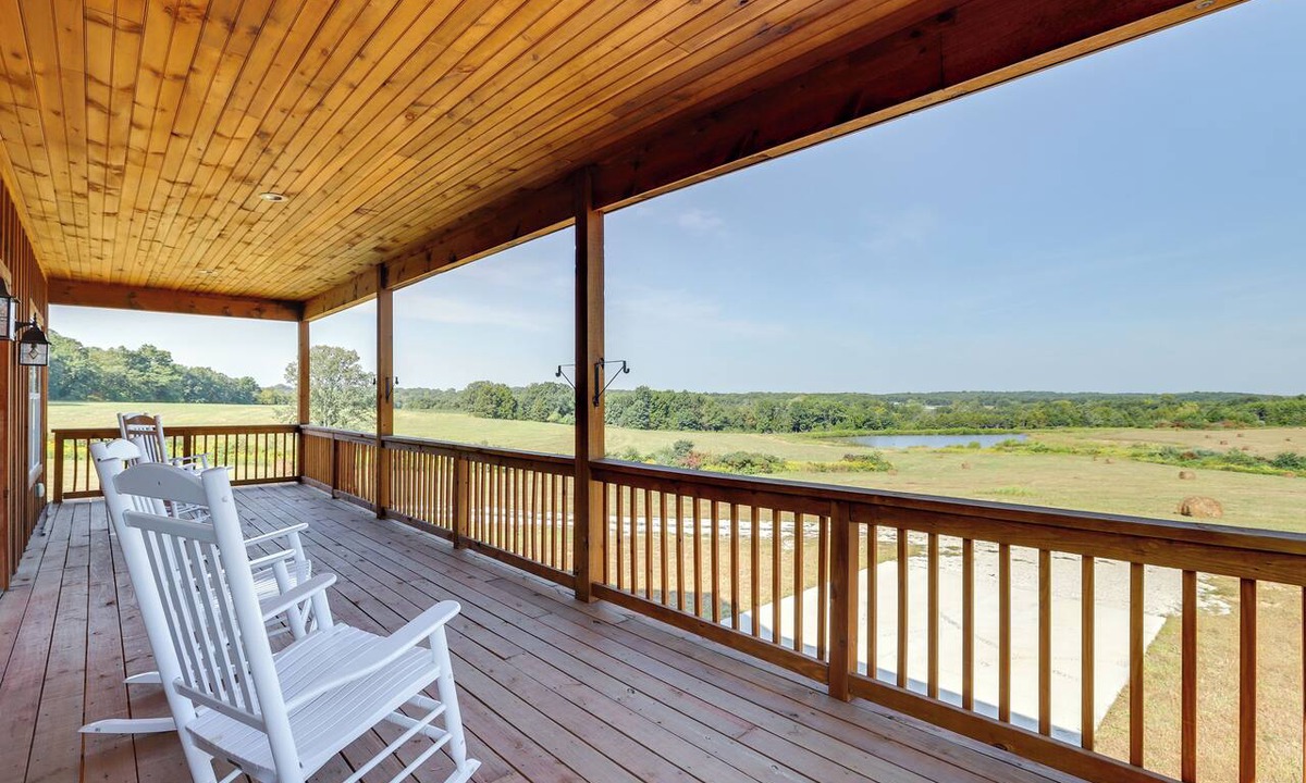 Grubville Cottage | Spacious Franklin County Retreat on 80 Acres!
