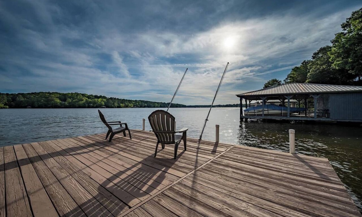 Eatonton House | Sunset Oasis Sinclair: Waterfront, Dock & Fire Pit