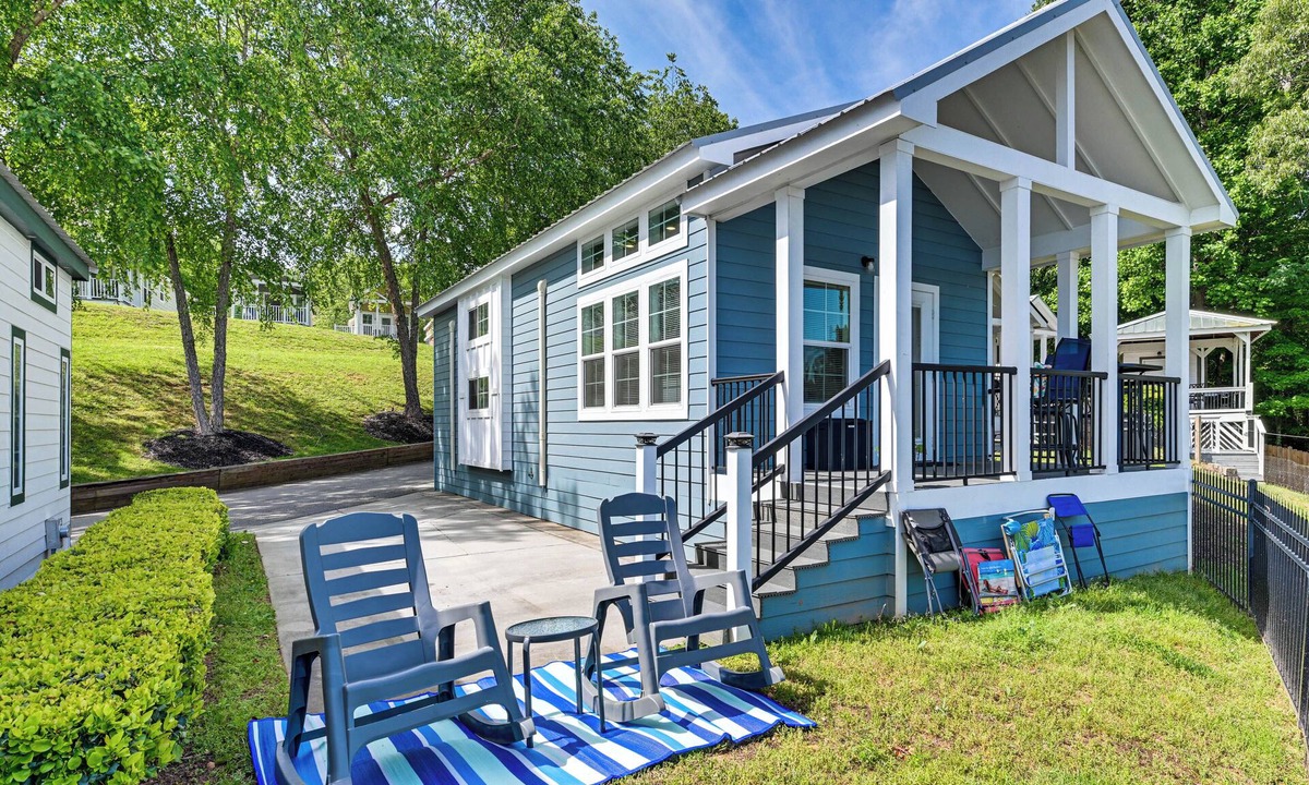 Sherrills Ford House | Tiny Home Cottage for Short- or Long-Term Rental