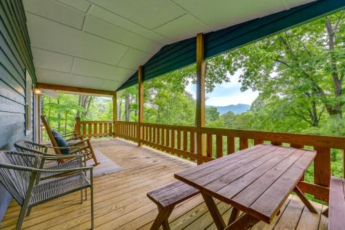 Mountain Springs House | Updated Home w/Private Hot Tub & Mtn Views!
