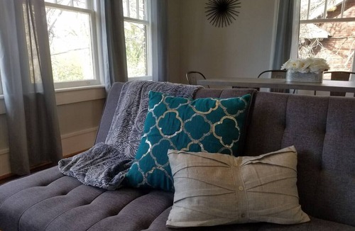 Greenville Downtown Apartment | 10 Historic Earle with Rustic Charm