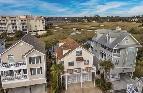 Windy Hill House | 3BD Beach Home- Private Heated Pool-Marsh Front with Dock