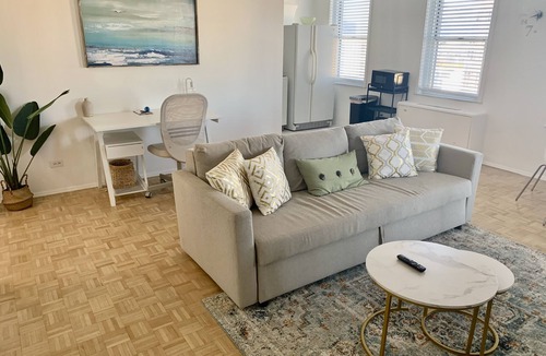 Peachtree Center Condo | ATL Downtown Condo w Balcony in the heart of the city.