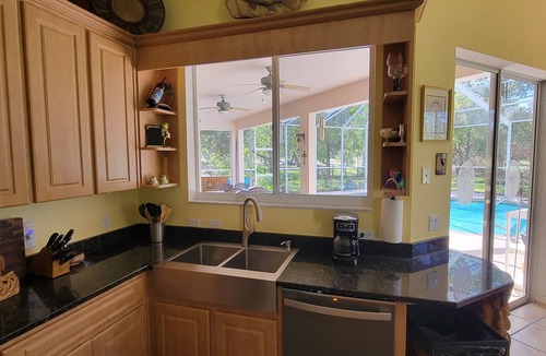 Spring Hill House | Beautiful 4 BR-2.5 Bath w/Office, On Golf Course Pool & Hot Tub Dog Friendly!