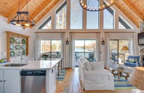 Seneca House | Beautiful Lake Keowee Home w/Boat Dock & Fire Pit