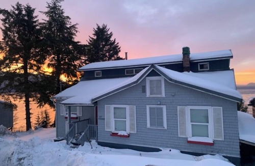 Wrangell House | Beautiful Ocean Front House in Wrangell Alaska.