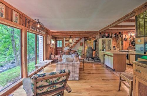 New Marlborough House | Berkshire Riverfront Ski Cabin: Close to Hiking!