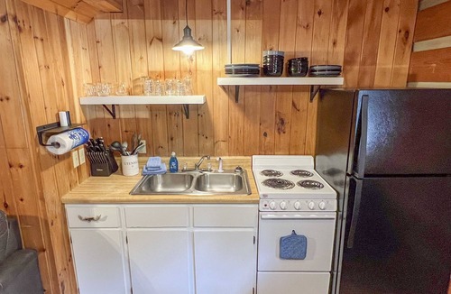 Cherokee Cabin | Cabin #1 - Riverfront w/Large Deck, Back Yard and more!