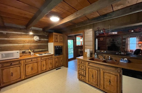 Cherokee Cabin | Cabins In The Pines Unit 3-Motorcycle Friendly-Wood Fireplace - Covered Porch
