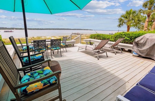 South Beach Villa | Can't Beat the Views from this Sunset Beach Cottage in Sea Pines!