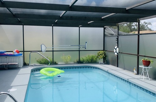 Spring Hill House | Charming Beach Getaway Villa with Large Private heated Pool