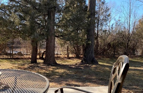 Pecos House | Charming Cabin Retreat: Fireplace and River Views in San Miguel County, NM