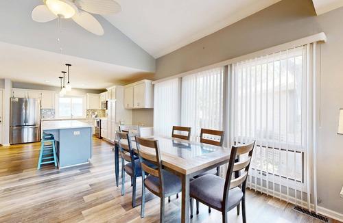 Summerwind Villas Condo | Coastal retreat with fireplace, AC, grill, lagoon views and close to beach