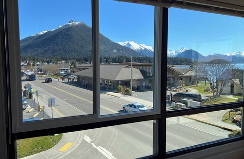 Sitka Apartment | Downtown Apt 6 w/ Panoramic Ocean & Mountain Views