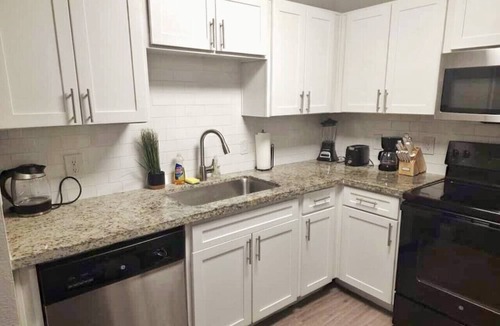 Astrodome Apartment | Earthy 3Bed 2Bath Apt at 5 min walk to NRG stadium
