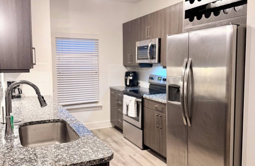 Cypress Apartment | Executive Corporate Housing-Luxe 2BR Apartment W/Corner Balcony in Cypress, TX!