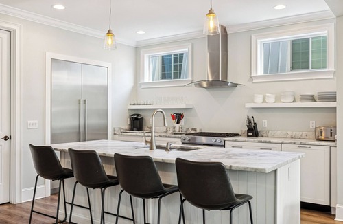 Folly Field House | Experience luxury at 5 Periwinkle Lane, with private pool and a 5-minute walk to the beach!