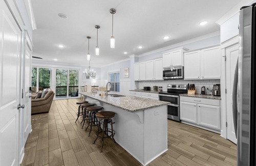 Folly Field House | Gated Community, Close to beach, heated pool, golf cart for rent