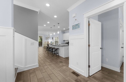 Folly Field House | Gated community, close to beach, heated pool, golf cart for rent