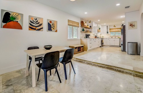 Medical Center District House | Gorgeous home close to downtown with foosball, private patio with pool, and AC