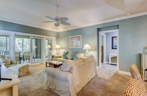Palmetto Dunes Condo | Gorgeous oceanside 2 bedroom villa in Palmetto Dunes! Private Beach access