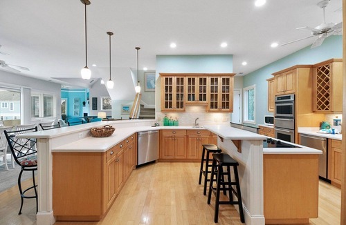 North Forest Beach House | Jaw-Dropping Hilton Head Vacation House w/Private Pool, Ocean Views!