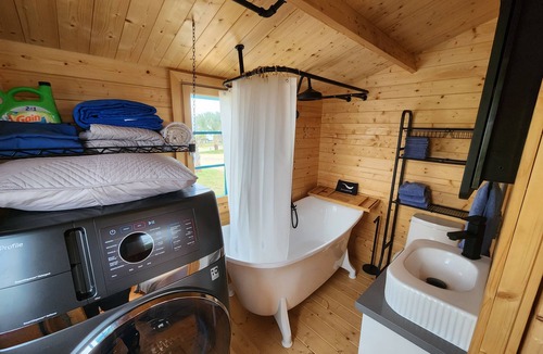 Port Bolivar House | "Ken" Beach Bunkie tiny home, Ken Bunkie beach glamping cabin